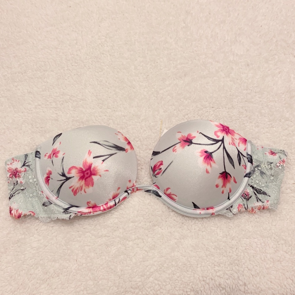 Pink Push Up Bra